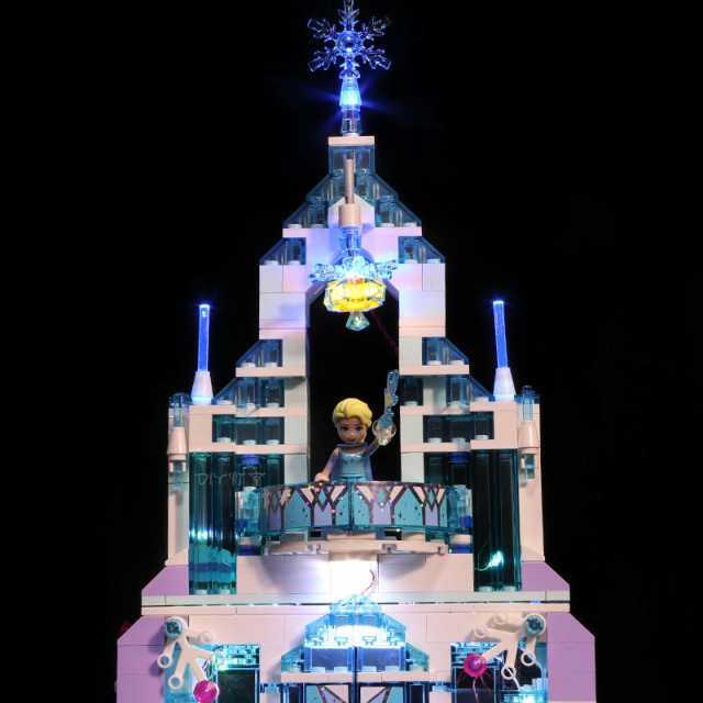 MOC LEGO レゴ ブロック ディズニープリンセス 41148 43172 互換 アナと雪の女王 アイスキャッスル・ファンタジー LED ライト  キット 【