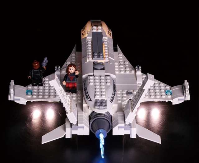 MOC LEGO レゴ ブロック スーパー・ヒーローズ マーベル スパイダーマン 76130 互換 スターク・ジェットとドローン攻撃 LED ライト  キッの通販はau PAY マーケット - MONO BASE | au PAY マーケット－通販サイト