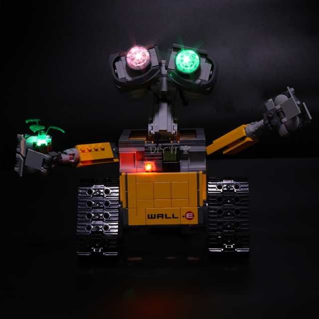 MOC LEGO レゴ ブロック アイデア 21303 互換 ウォーリー LED ライト