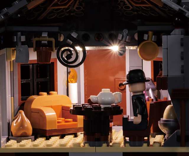 MOC LEGO レゴ ブロック ハリーポッター 75947 互換 グリッドの小屋 ...