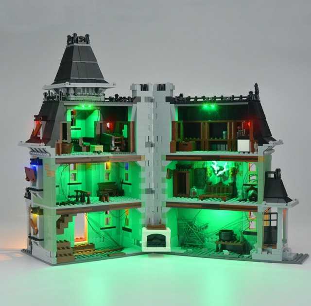 MOC LEGO レゴ 10228 互換 モンスター・ファイター 幽霊屋敷 LED ライト キット 【海外から直送します】※レゴ本体は含まれていません※