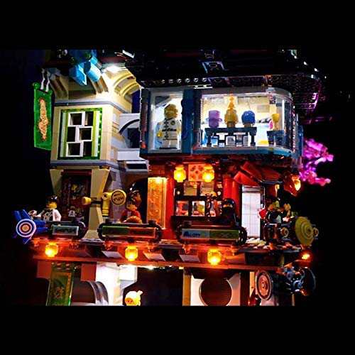 MOC LEGO レゴ 70620 互換 ニンジャゴー シティ LED ライト