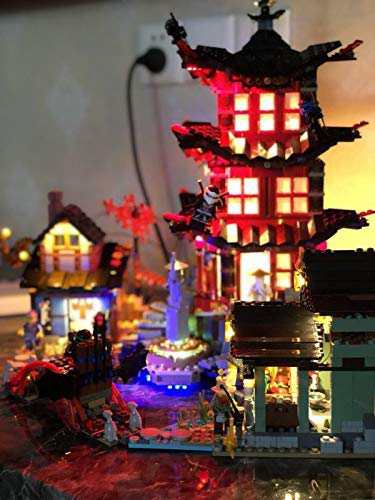 MOC LEGO レゴ 70751 レゴ ニンジャゴー 旋風の神殿 LED ライト キット