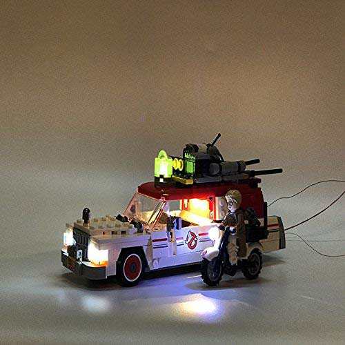 MOC LEGO レゴ 75828 互換 ゴーストバスターズ エクト 1 & 2 LED