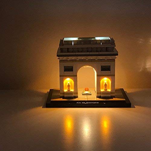 MOC LEGO レゴ アーキテクチャー 21036 互換 凱旋門 LED ライト キット