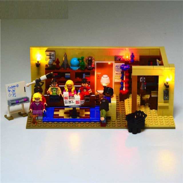 MOC LEGO レゴ アイデア 21302 互換 ビッグバン・セオリー LED ライト