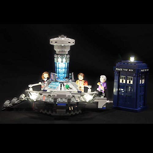 MOC LEGO レゴ アイデア 21304 互換 ドクター・フー LED ライト キット 【海外から直送します】※レゴ本体は含まれていません※