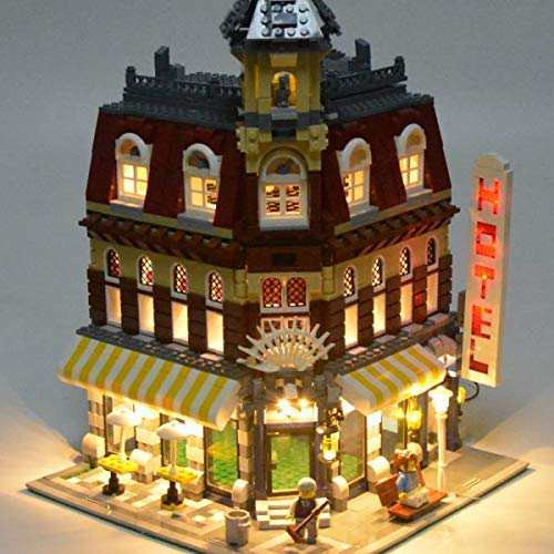 MOC LEGO レゴ クリエイター 10182 互換 カフェコーナー Cafe Corner LED ライトキット  【海外から直送します】※レゴ本体は含まれていま｜au PAY マーケット