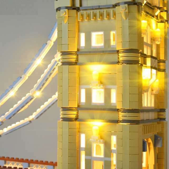 MOC LEGO レゴ クリエイター  タワーブリッジ LED ライト キット
