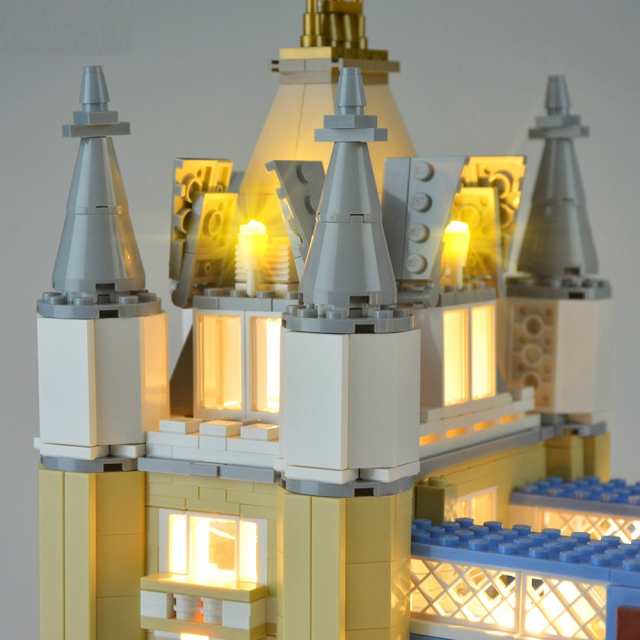 MOC LEGO レゴ クリエイター 10214 タワーブリッジ LED ライト キット