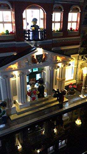 MOC  レゴ クリエイター 10224 互換 タウンホール Town Hall LED 