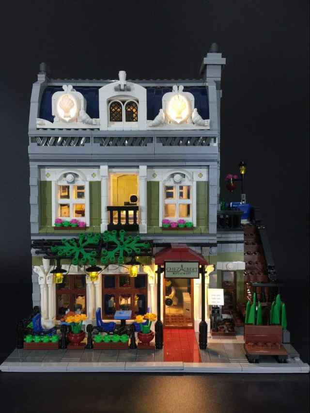 MOC LEGO レゴ クリエイター 10243 互換 パリのレストラン Parisian