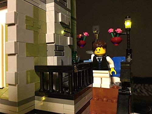 MOC LEGO レゴ クリエイター 10243 互換 パリのレストラン Parisian Restaurant LED ライト キット  【海外から直送します】※レゴ本体は含まれていません※の通販はau PAY マーケット - MONO BASE | au PAY マーケット－通販サイト