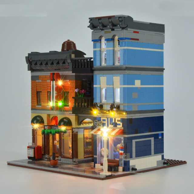 MOC LEGO レゴ クリエイター 10246 互換 探偵事務所 Detectives Office