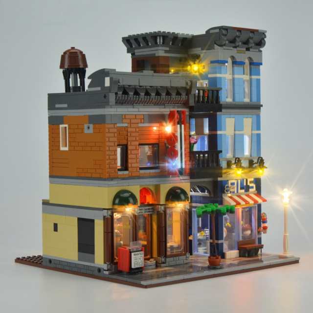 MOC LEGO レゴ クリエイター 10246 互換 探偵事務所 Detectives Office