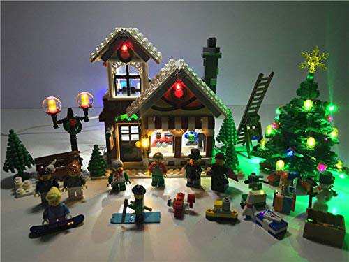 MOC LEGO レゴ クリエイター 10249 互換 冬のおもちゃ屋さんLED ライト