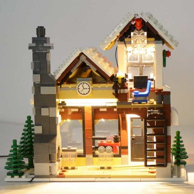 MOC LEGO レゴ クリエイター 10249 互換 冬のおもちゃ屋さんLED ライト