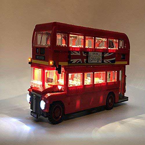 MOC LEGO レゴ クリエイター 10258 互換 ロンドンバス London Bus LED ライト キット  【海外から直送します】※レゴ本体は含まれていませ｜au PAY マーケット