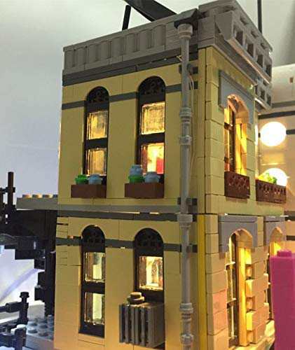 MOC LEGO レゴ クリエイター 10260 互換 ダウンタウン ディナー Down Town Diner LED ライトキット  【海外から直送します】※レゴ本体は