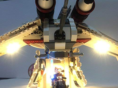 MOC LEGO レゴ クリエイター 75021 05041 互換 スター・ウォーズ リパブリック・ガンシップ LED ライト  キット【海外から直送します】※