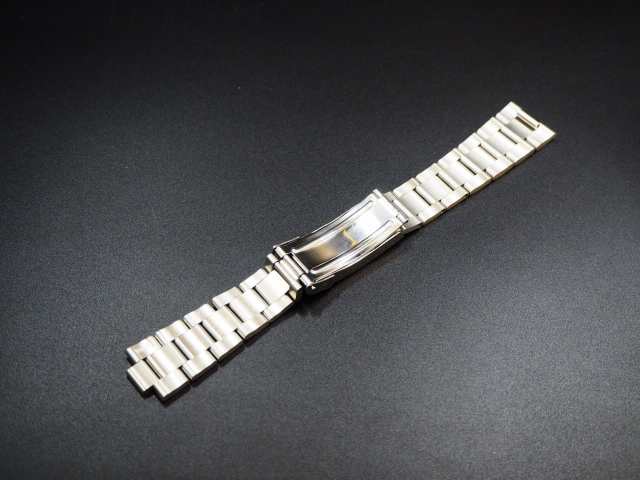 腕時計 交換用 オイスター ブレスレット （ツヤなし）20mm シルバー ベルト バネ棒 バネ棒外し付き ROLEX ロレックス TUDOR 互換  社外品