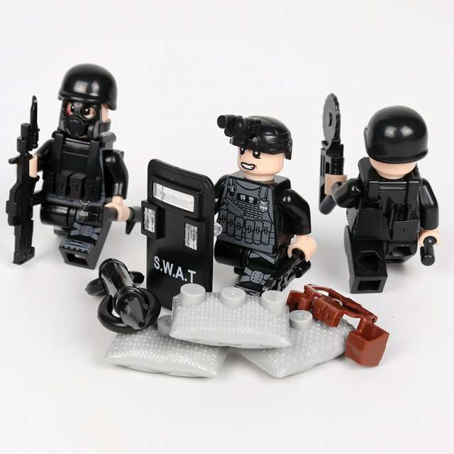 MOC LEGO レゴ ブロック 互換 SWAT 特殊部隊 アンチテロ部隊 カスタム