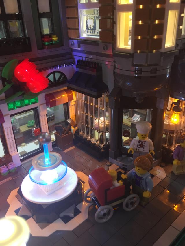 MOC LEGO レゴ ブロック クリエイター エキスパート 10255 互換 にぎやかな街角 Assembly Square LED ライト キット 【海外から直送】※レゴ本体は含まれていません※_6