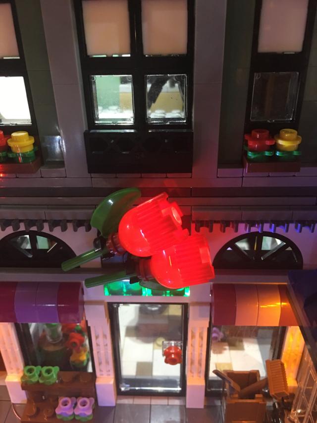MOC LEGO レゴ ブロック クリエイター エキスパート 10255 互換 にぎやかな街角 Assembly Square LED ライト キット 【海外から直送】※レゴ本体は含まれていません※_7