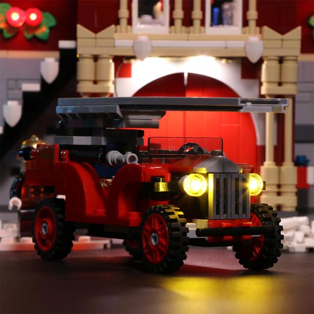 MOC LEGO レゴ ブロック 10263 互換 ウィンタービレッジ・ファイヤー 