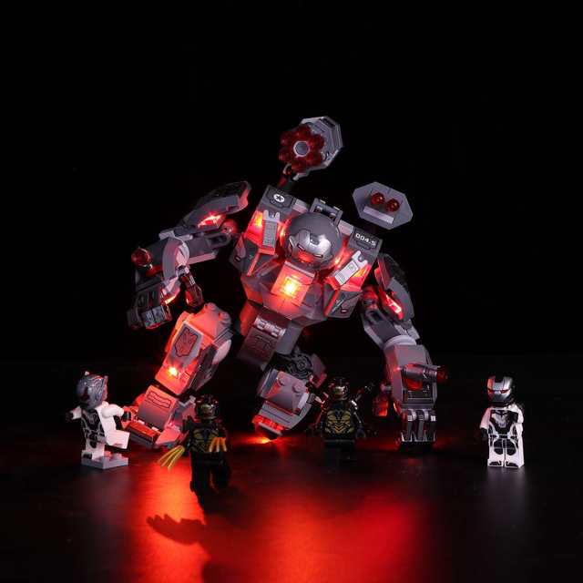 MOC LEGO レゴ ブロック スーパー・ヒーローズ 76124 互換 アベンジャーズ・ウォーマシン・バスター LED ライト キット  【海外から直送】