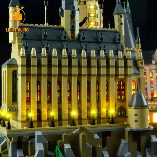 MOC LEGO レゴ ブロック 71043 互換 ハリーポッター ホグワーツ城 LED ライト キット フルバージョンモデル カスタムパーツ  【海外から直