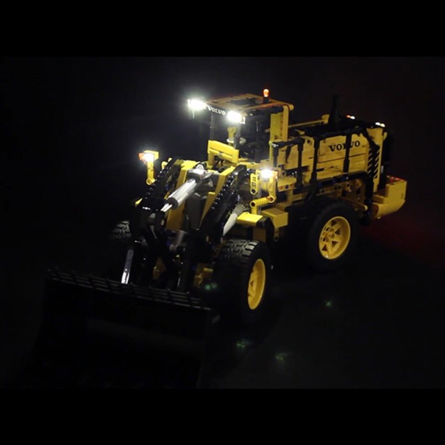 MOC LEGO レゴ ブロック テクニック 42030 互換 Volvo L350F ホイール