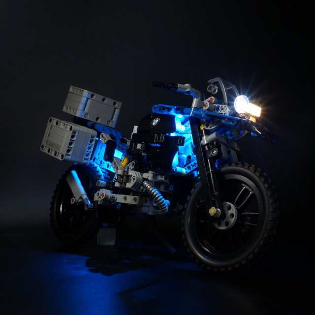 LEGO レゴ ブロック MOC テクニック 42063 互換 BMW R 1200 GS アドベンチャー LEDライト 照明 キット カスタム  パーツ 【海外から直送】