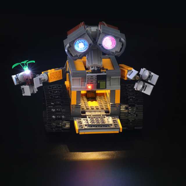 LEGO レゴ ブロック MOC アイデア 21303 16003 互換 ウォーリー LED