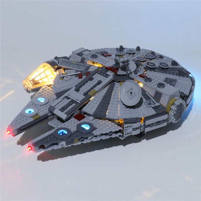 MOC ブロック 75257 互換 スター・ウォーズ ミレニアム・ファルコン(TM ...