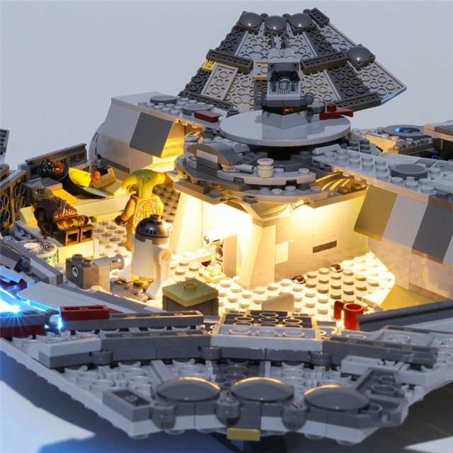 MOC ブロック 75257 互換 スター・ウォーズ ミレニアム・ファルコン(TM 