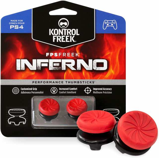 Kontrolfreek Fps フリーク Inferno インフェルノ Ps4 Ps5用 Fpsゲームのエイム力向上に レッドの通販はau Pay マーケット Mono Base