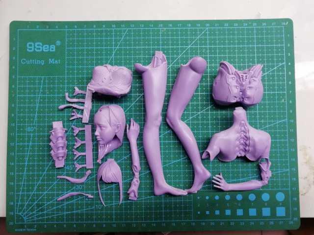 即日発送 送料無料 1 6 美少女アンドロイド 高品質改良版 レジン フィギュアキット 女性ロボット 女戦士 スタンド フィギュア ガレの通販はau Pay マーケット Mono Base