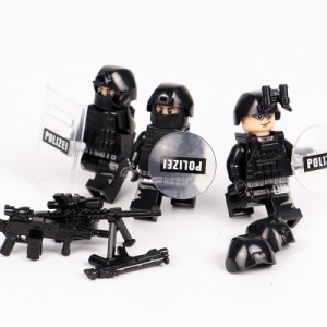 MOC レゴ ブロック 互換 SWAT 特殊部隊 アンチテロ部隊 カスタム ミニフィグ 6体セット 大量武器・装備・兵器付きの通販はau PAY  マーケット - MONO BASE | au PAY マーケット－通販サイト