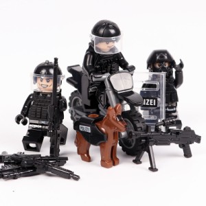 MOC レゴ ブロック 互換 SWAT 特殊部隊 アンチテロ部隊 カスタム ミニフィグ 6体セット 大量武器・装備・兵器付きの通販はau PAY  マーケット - MONO BASE | au PAY マーケット－通販サイト