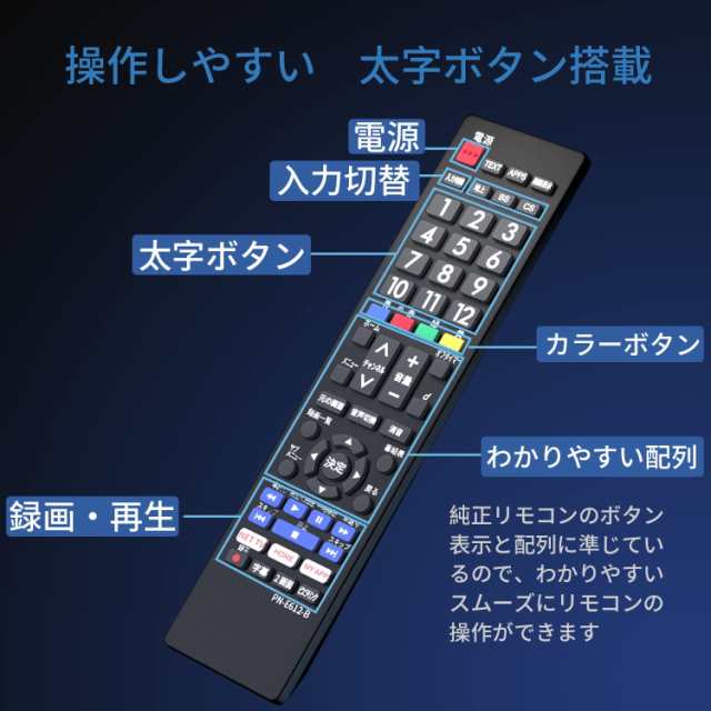 Panasonic パナソニック ビエラ テレビ リモコン PN E B PN E