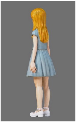 1/35 金髪 ブロンドヘアの美少女 レジン製 組み立て キット フィギュア