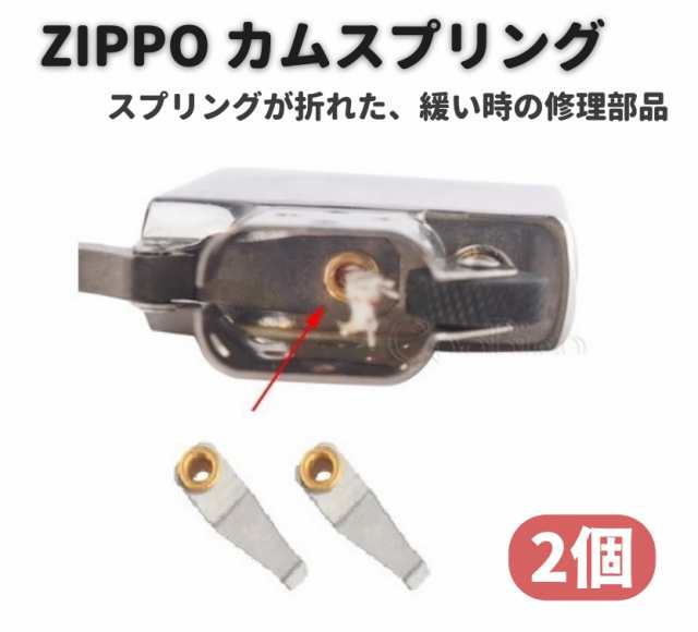 匿名　zippo　ヒンジ金具　9ｍｍ　２種　5個　補修部品