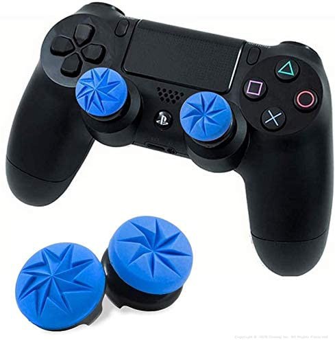 ブルー) エイム向上！ FPSフリーク PS4 PS5 コントローラー用 親指