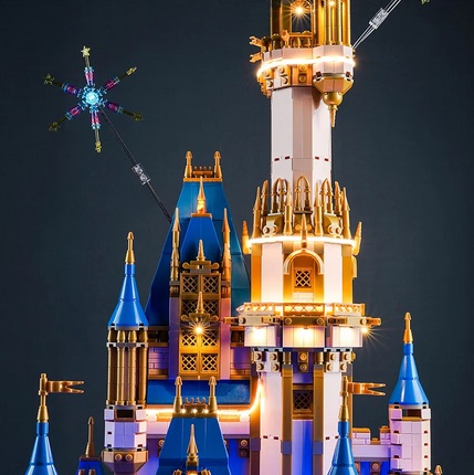 【新品】限定品　レゴ ディズニー キャッスル 43222 フィギュア付き 楽天市場】レゴ(LEGO) レゴ ディズニー キャッスル 43222 Disney