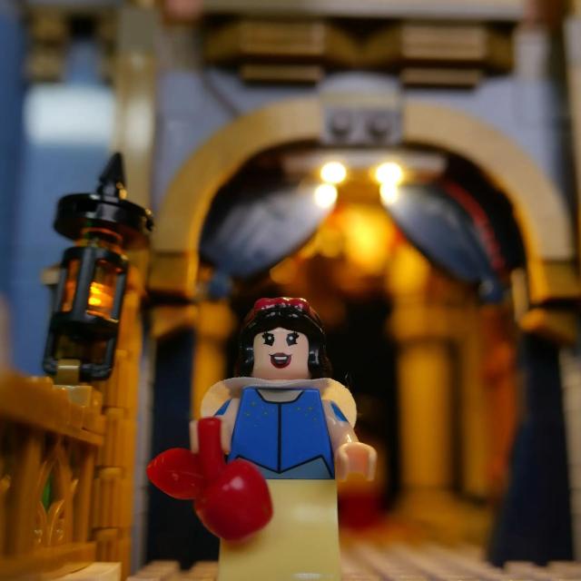 LEGO MOC ブロック ディズニー100 43222 ディズニー キャッスル シンデレラ城 LED ライト 照明 キット カスタム パーツ リモコン付き ※レゴ本体は含まれていません※_6