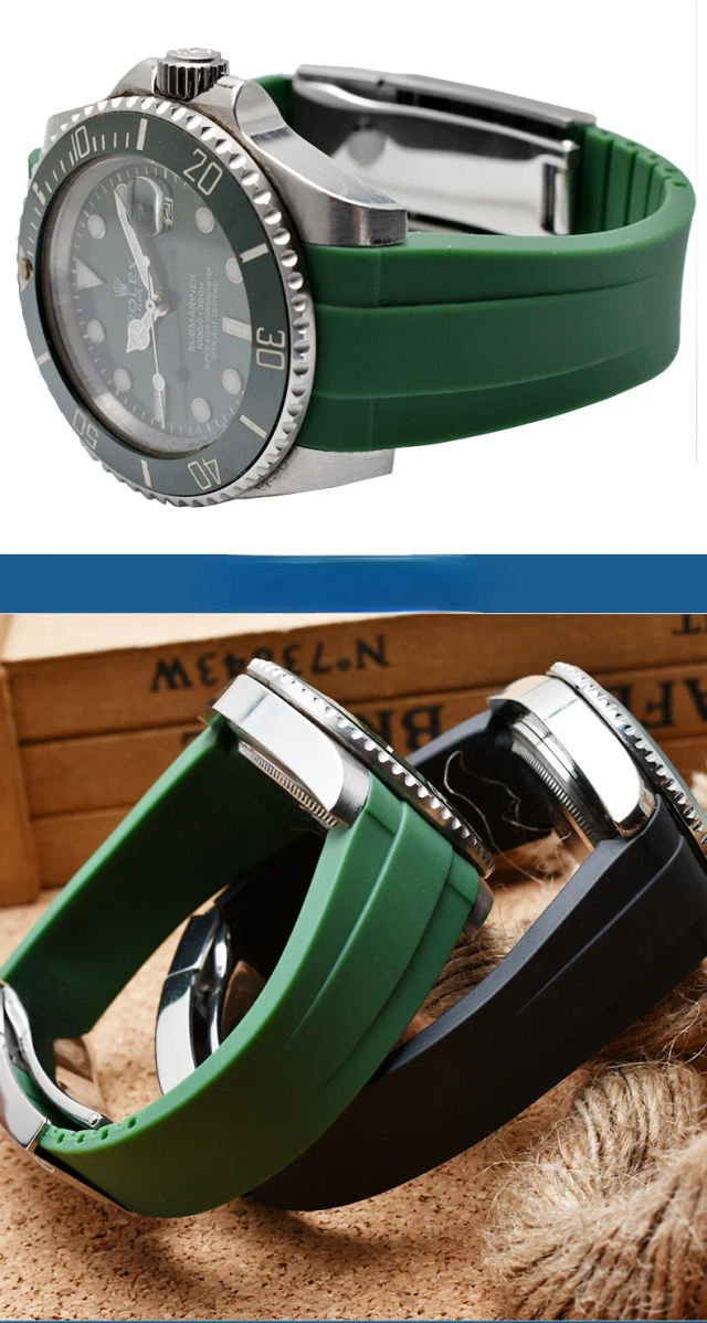ROLEX GMTマスター、社外交換品レザーベルト ROLEX GMTマスター、社外交換品レザーベルト