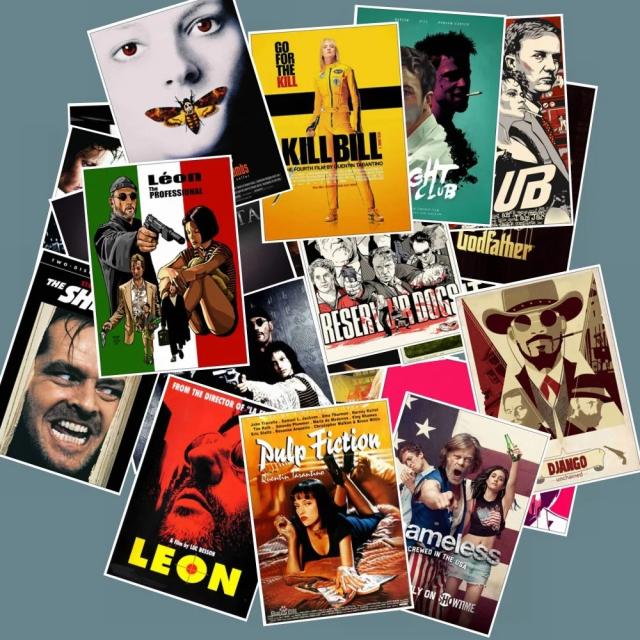 25枚セット 名作 映画 ムービー コレクション 洋画 映画ポスター PVC