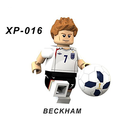 Lego レゴ ブロック 互換品 ベッカム メッシ ロナウド ライオネル ネイマール 人気サッカー選手 ミニフィグ 8体セットの通販はau Pay マーケット Mono Base