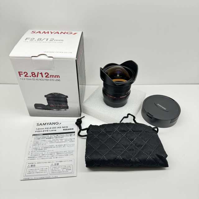 SAMYANG 12mm F2.8 ED AS NCS FISH-EYE キヤノン M用 [アウトレット展示品]F2.8/12mm